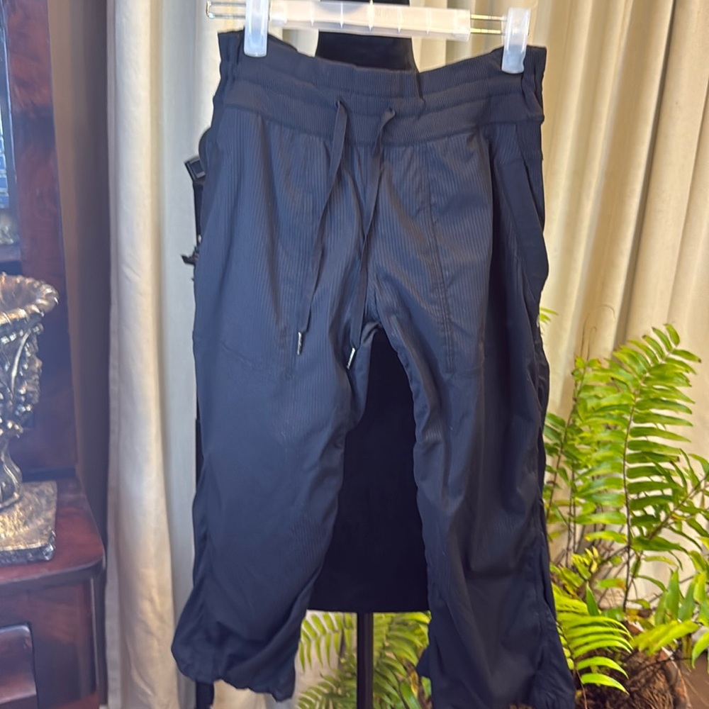 Lululemon Studio Crop Black Coolmax